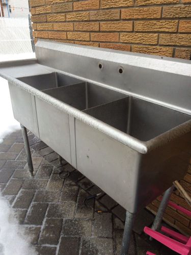 3 compartment sink