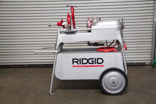 Ridgid 535 pipe threader 1/8&#034; to 2&#034; greenlee wheeler rex 300 1224 1822 141 161 for sale