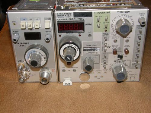 Tektronix 7L18 Spectrum Analyzer module 1.5 to 60 GHz for the 7603 Osciilloscope