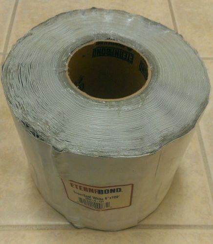 6&#034;x 100&#039; White EternaBond SuperSeal RV Roof and Leak Repair Tape -FREE PRIORITY