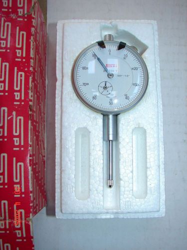 SPI 1&#034;   .001&#034; DIAL INDICATOR 24-333-7 IN ORIGINAL BOX - MACHINIST ESTATE