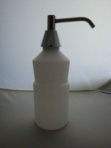 Asi 0332 lavatory countertop mounted liquid soap dispenser 4&#034; spout 34oz new for sale