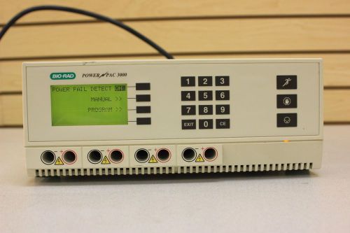 Bio-Rad Electrophoresis Power Supply PowerPac 3000