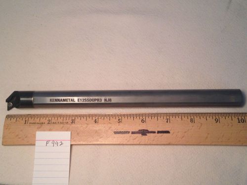 1 NEW 3/4&#034; KENNAMETAL CARBIDE BORING BAR. E12 SSDUPR3 USA MADE  {F992}