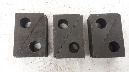 3 - TE CO Step Blocks, 2 5/8&#034; min x 6&#034; max, 1 1/2&#034; wide