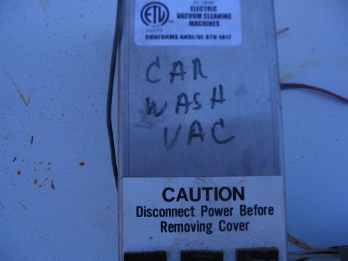 commercial car was vacuum