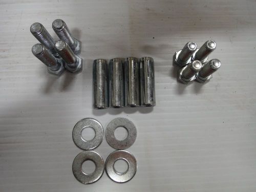 3/8&#034; drop in anchor kit (4pcs/ea) Zinc