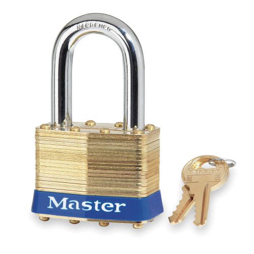 Padlock, KD, 1-1/2 In H, 4 Pin, Boron Alloy 6LF