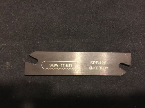 Korloy Saw-Man SPB426 Blade for Cut Off Inserts