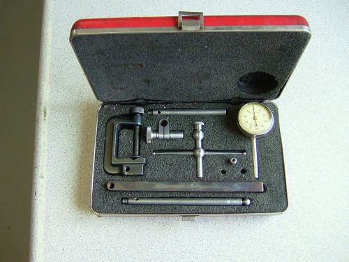 Starrett no. 196 universal back plunger set with dial test indicator for sale