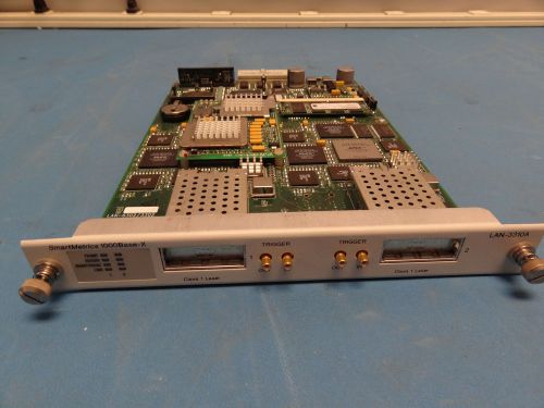 Spirent SmartMetrics LAN-3310A 1000 Base-X Ethernet - Tested