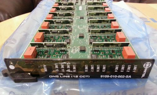 MITEL ONS LINE CARD 9109-010-002 SA