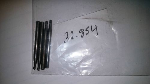 1/8 Inch Grobet Carbide Burs. 32.854, Lot of 4.