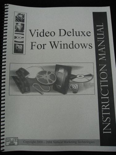 Video deluxe for windows software for video store pos for sale