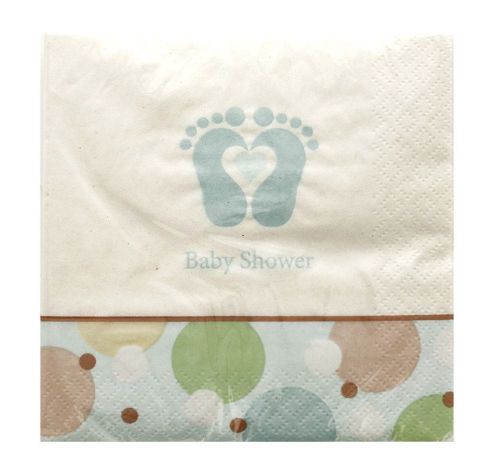 Tiny Toes Napkins - Set of 24 [ID 3171274]