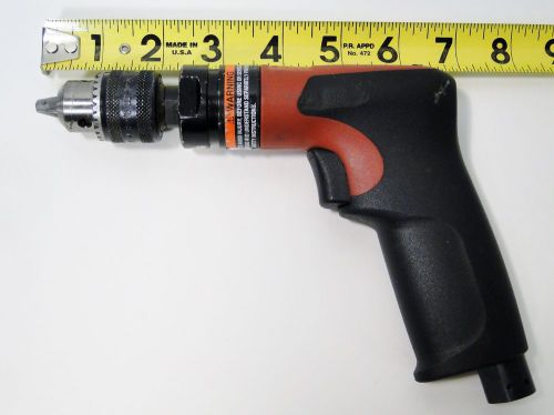 MINI CHICAGO PNEUMATIC / DESOUTTER DR350-P3000-C8 AIR DRILL (NEEDS REPAIR)