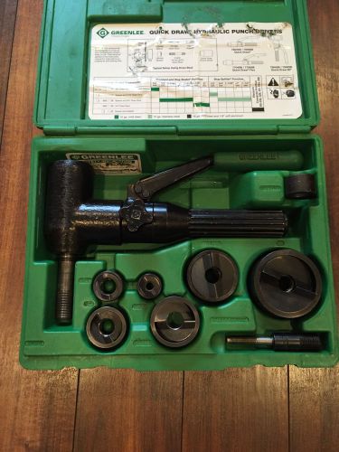 Greenlee 7906SB QuickDraw 90° Hydraulic Knockout Set SlugBuster