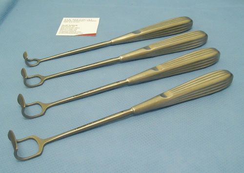 V Mueller Barnhill Adenoid Curette Set, Sizes 0/2/3/4, German, 4 Units