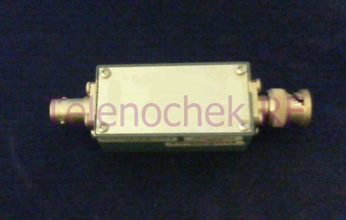 RF microwave band pass filter 61.70 MHz CF/ 4.20 MHz BW/ power   5 Watt / data