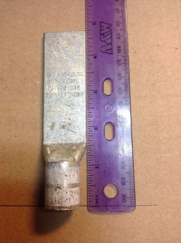 Burndy White Die17 Or 298 YA302LNU Undrilled Lug