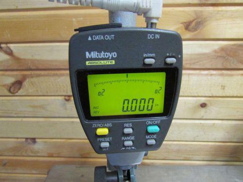 Mitutoyo absolute 543-554-1 electronic drop indicator-magnetic base for sale