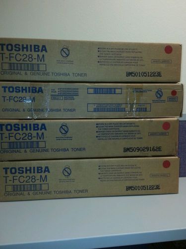 BRAND NEW OEM TOSHIBA T-FC28M , MAGENTA TONER