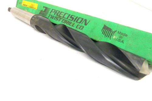 NEW SURPLUS PTD PRECISION USA 1-15/32&#034; TAPER SHANK TWIST DRILL #4MT 1.4688&#034;