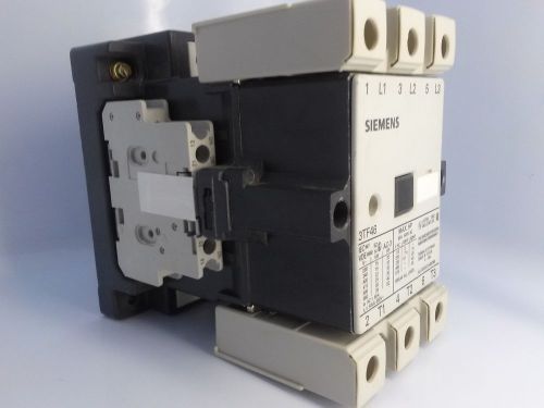 NEW SIEMENS CONTACTOR MODEL 3TF4622-1AK61 80 AMP AC-1 600 VAC 120V COIL