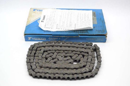 NEW TSUBAKI RS08B-1 3.048M 1/2 IN 10FT SINGLE STRAND ROLLER CHAIN B416524