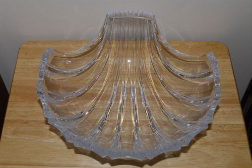 ROGASKA CRYSTAL SALAD/FRUIT BOWL 12&#034;x4,5&#034;