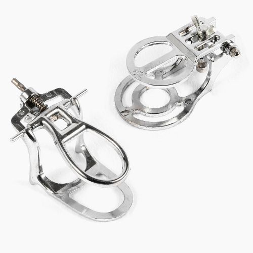 2pcs dental lab oral adjustable teeth articulator dentist full &amp; medium 50/60mm for sale