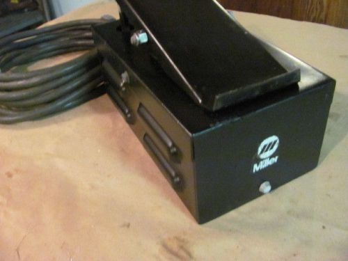 Miller tig welder foot control pedal RFC-14