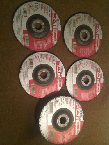 9x a24n-bf sait grind 6x1/4  5/8 quick action grinding wheels max rpm 10,200