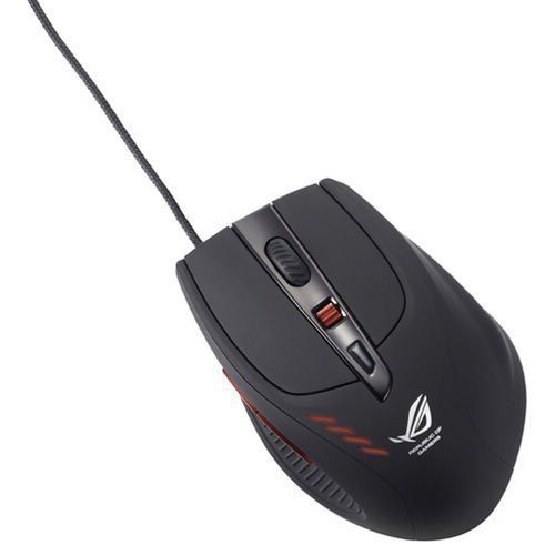 Asus Gx950 Mouse - Laser/optical - Cable - Black - Usb - 8200 (90xb3l00mu00000)