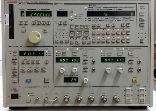 Advantest D3186 PULSE PATTERN GENERATOR W/Option 70 AND 10