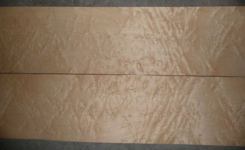 Birds Eye Maple wood veneer &#034;7x77&#034;