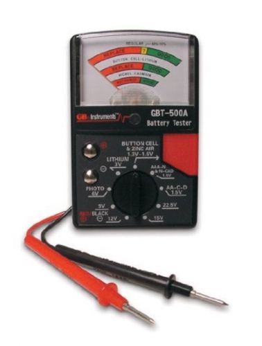 Gardner Bender GBT-500A Battery Tester for 1.5-volt Button Cell