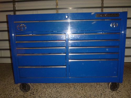 Matco 4225 Tool Box Sapphire Blue with Chrome Trim