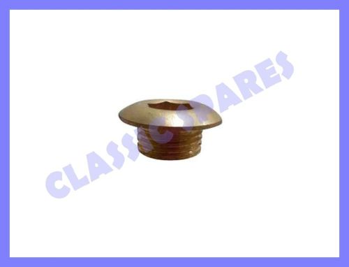 LAMBRETTA GP LI SX  OIL DRAIN  NUT brass