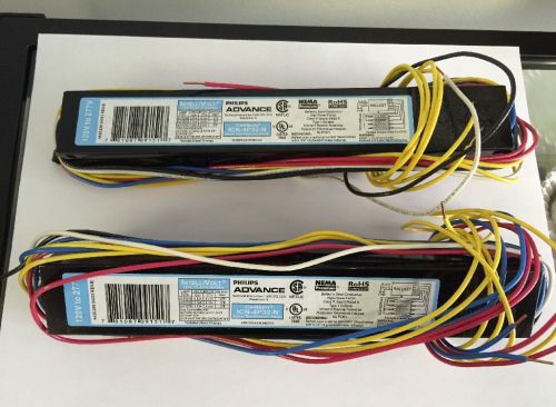 Pair of Philips Advance Intellivolt Ballasts ICN-4P32-N 120V to 277V Used