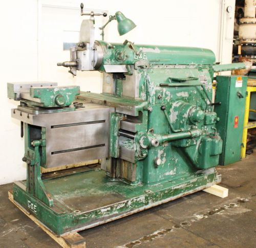 32&#034; strk 15hp  gould&amp;eberhardt 32&#034; heavy duty shaper, t-slotted tbl, universal v for sale