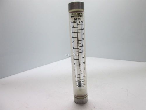 Blue-White F-400 Inline Flow Meter 1-GPM/3.7LPM 1/2 NPT