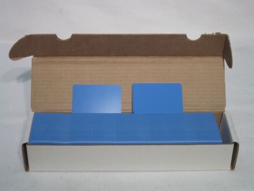 Medichoice MC2481BL Plastic Patient ID Cards Blue CR80 .024MM M/P Lot of 5000