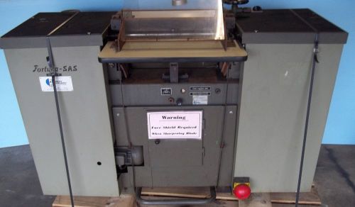 Fortuna bandknife splitter model: naf 470-r rubber splitting machine or leather for sale