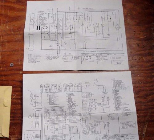 Bourg AGR Stitcher Unit Electrical Schematics