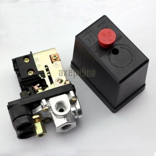 New heavy duty air compressor pressure switch control valve 90 psi -120 psi for sale