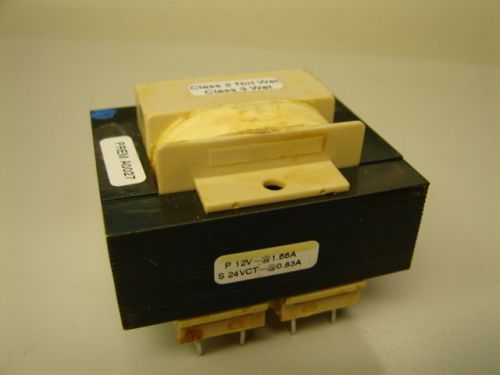 1 pc of SPW-1304 12V / 1.66A OR 24VCT / 830MA PC MOUNT TRANSFORMER