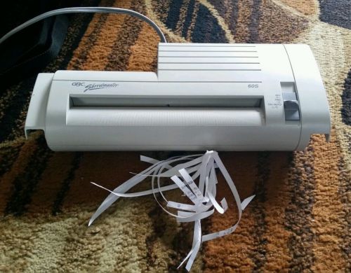 GBC SHREDMASTER 60S;adjustable mounting Paper SHREDDER