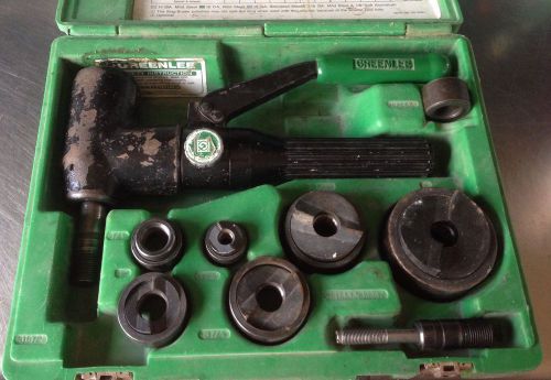 greenlee hydraulic knockout set 7906SB Quick Draw 90