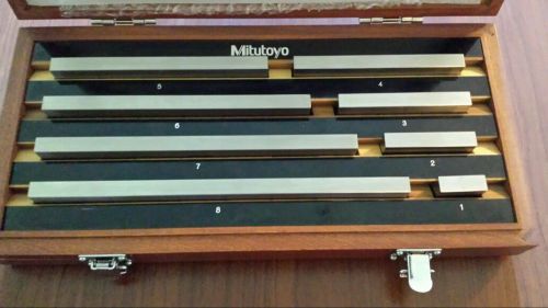 Mitutoyo Gauge Block Set 8&#034;to1&#034;